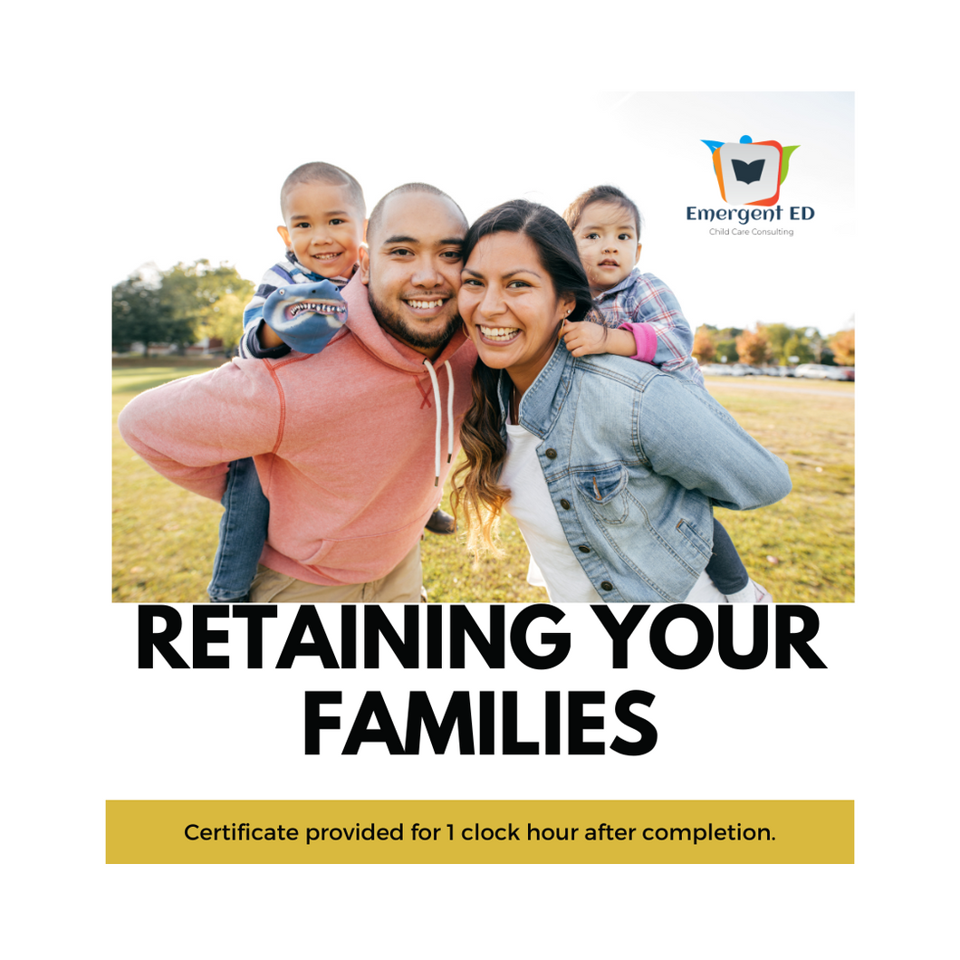 Retaining Families in Child Care